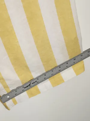 Soho by New York & Company Yellow Stripe Strapless Jumpsuit Size Large NWT thumbnail 8