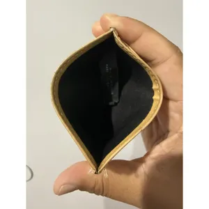Marc Jacobs Patent Leather Quilted Hearts Tan Card Holder‎ SEE PHOTOS thumbnail 5