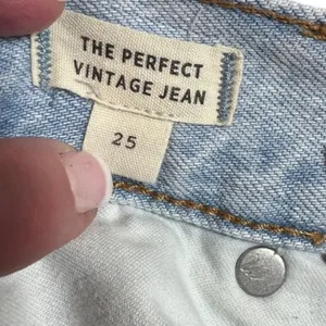Madewell Perfect Vintage Jeans Light Wash Size 25‎ Denim Classic Casual thumbnail 4