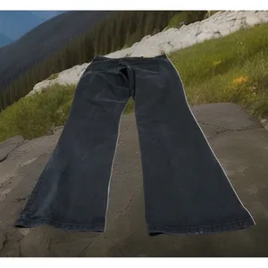 Retro Levi's 550 Women's‎ 16 M Relaxed Boot Cut Black Jeans Cowboy Western thumbnail 5