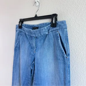 Theory‎ Women's Tara Wide Leg Boot Cut Flare Jeans thumbnail 3