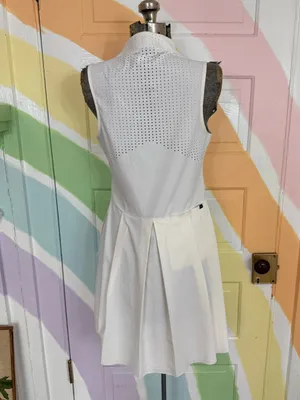 Nike Flex Ace Sleeveless Pleated Skirt Golf Dress Dry-Fit Sz S 🧡🍄 thumbnail 7