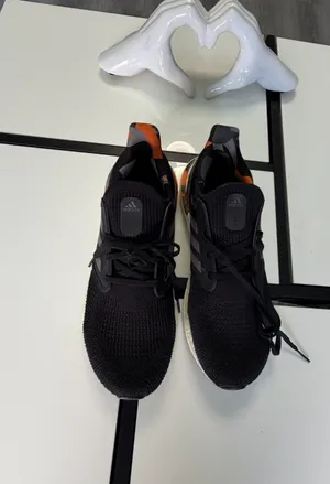 Adidas UltraBoost 20 Primeblue Black Orange Camo - Men's Size 9.5 thumbnail 8