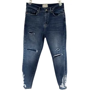 We the Free People Skinny Womens jeans Sz 30 Distressed Y2K Grunge Indie Sleaze thumbnail 2