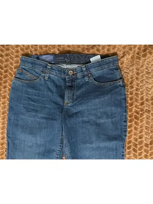 NWT New Wrangler Q-Baby Riding Jeans Mid-Rise Bootcut 7/8 X 36 Dark Wash thumbnail 3