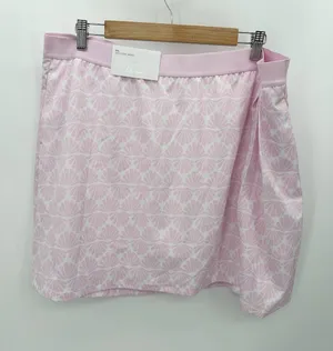 Lady Hagen Skort Womens XXL Pink Seashells Side Pleat Golf Tennis‎ WGH17447PRT thumbnail 1