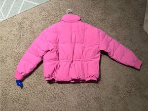 Levi's Bright Pink Women's Puffer Jacket thumbnail 2