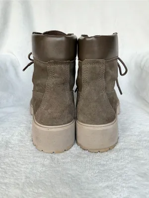 Timberland Women's Carnaby Cool 6" Boot Ankle, Olive Suede, Size 10 thumbnail 4