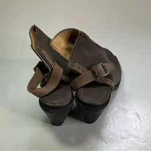 Frye Izzy Artisan Slingback Heeled Sandals Size‎ 7 thumbnail 4