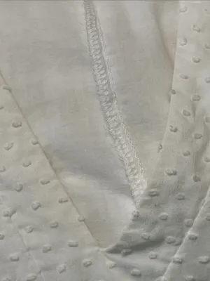 Tuckernuck Pomander Place Kenzo Tiered Dress White Swiss Dot Sleeveless Medium thumbnail 14