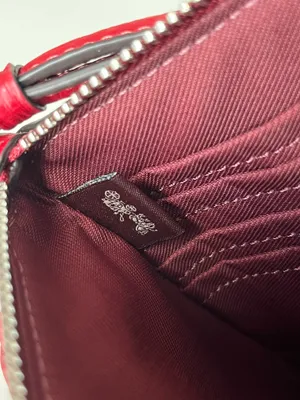 Coach Large Double Zip Wristlet thumbnail 9
