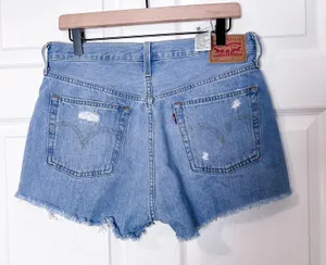 Levi's 501 Denim Cutoff Jean Shorts thumbnail 8
