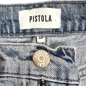 Pistola Lana High-Rise Ultra Wide Leg Jean Plus Sz‎ 33" Petite Break Light Wash thumbnail 3