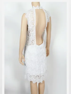 NWT intimately‎ Free People daydream lace minidress white size medium thumbnail 2