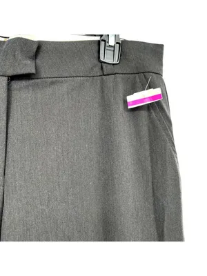 House Of CB London Wide Leg Dark Gray Pants Size Medium NWOT Minimalist Chic thumbnail 3