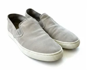 Tory Burch Max Slip On Sneakers‎ 9.5 Grey Suede Leather Casual Designer Shoes thumbnail 1