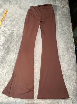 Wilo the label Brown Flared Women's Pants medium thumbnail 1