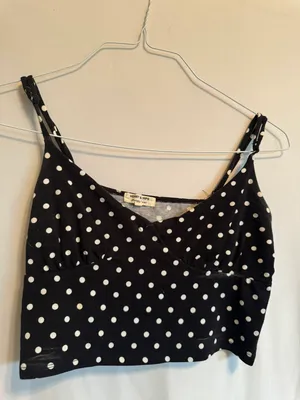 Heart and Hips polka-dot tank thumbnail 1