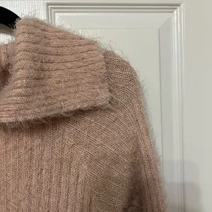 OAK +‎ FORT eyelash collared sweater size small tan thumbnail 2