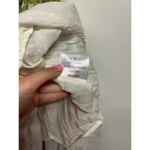 OPT Lanna Green Floral Smocked Puff Sleeve Midi Dress Cottagecore Prairie Trad M thumbnail 5