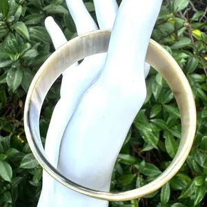 Buffalo Horn asymmetrical bangle bracelet thumbnail 8