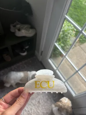 Customized college claw clips! Multiple thumbnail 5
