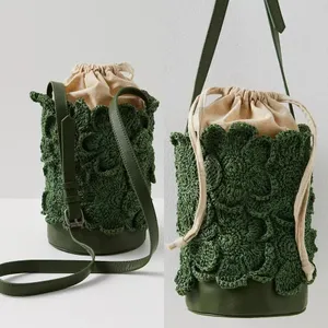 Free People Best In Show Bucket Bag in Hunter Green NWOT $108 thumbnail 11