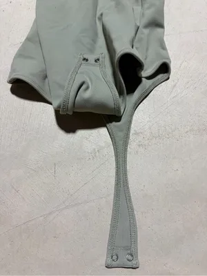 Abercrombie & fitch soft collection Sage Green Women’s bodysuit tank top XS thumbnail 6