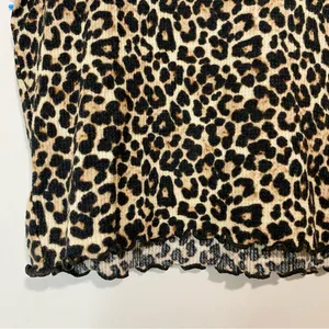 American Eagle Women’s Cheetah Print Crop Top Brown Size Small EUC thumbnail 2
