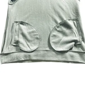Frye Sage Green Textured Hoodie Women’s Small Casual Pullover thumbnail 7