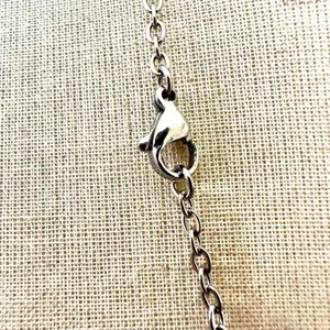 Rose Quartz heart pendant necklace thumbnail 7