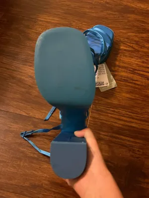 H&M platform satin look heels thumbnail 4