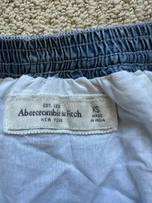 Abercrombie Skirt Blue with White Detail thumbnail 4