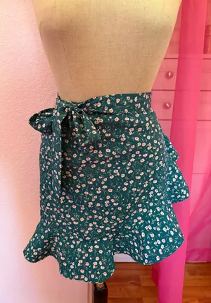 Shein Wrap around skirt thumbnail 1
