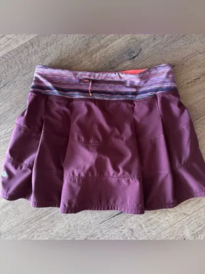 Lululemon Pace Rival Skirt Size 4 Tall thumbnail 2