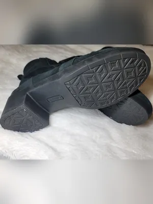 ABEO Capital Lace Black Suede Orthotic Ankle Boots Size 7.5 thumbnail 8