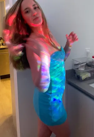 Blue Mini Dress thumbnail 3