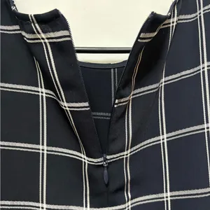 Babaton Sleeveless‎ Checkered Blouse Size Small thumbnail 7