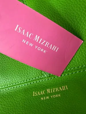 Isaac Mizrahi Lime Green Tote (Discontinued) thumbnail 2