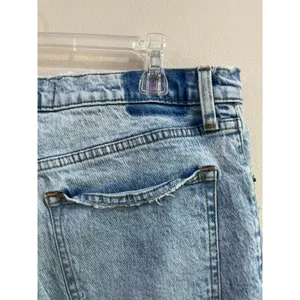 Abercrombie 90s Straight Jeans Ultra High Rise‎ Light Wash Denim Size 31/12 thumbnail 6