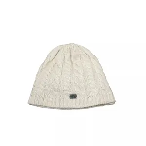 The North Face Spell Out Wool Cable Knit Beanie Hat Chunky Winter Cap thumbnail 2
