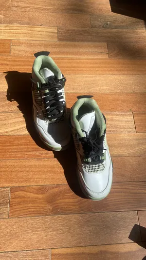 Seafoam Green Jordan Air 4 thumbnail 2