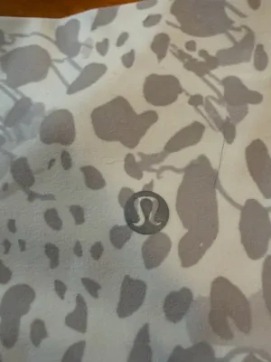 Lululemon Align Leggings High Rise pant 28” Cheetah Camo Antique White/Gray thumbnail 3