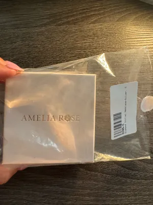 Amelia Rose C initial silver necklace thumbnail 3