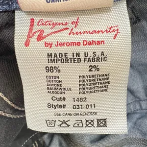 Citizens of Humanity Bootcut Jeans Women 31 Made USA‎ Vintage Denim Jerome Dahan thumbnail 5