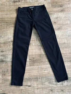 Ariat Perfect Rise Skinny Jeans in black 28"W x 30" inseam women's thumbnail 3