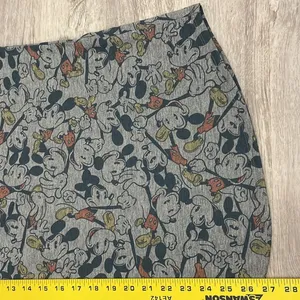 LuLaRoe Heather Gray with Mickey Mouse Disney Print 3/4 Sleeve Tee Medium thumbnail 8