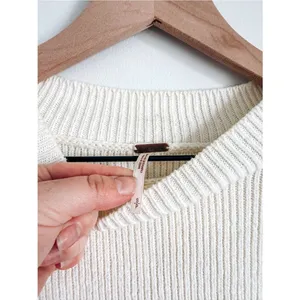 Free People Ivory Easy Street Ribbed Sweater S thumbnail 3