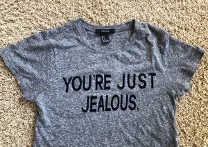 F21 you’re just jealous crop top Sz S thumbnail 9