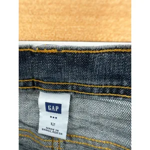 Vintage Y2K Denim Mini Skirt‎ Womens Sz 12 Festival Bratz Boho Country Retro thumbnail 5